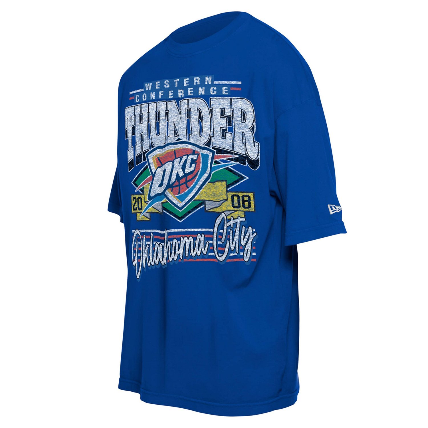 New Era Oklahoma City Thunder Distressed Sport Classics T