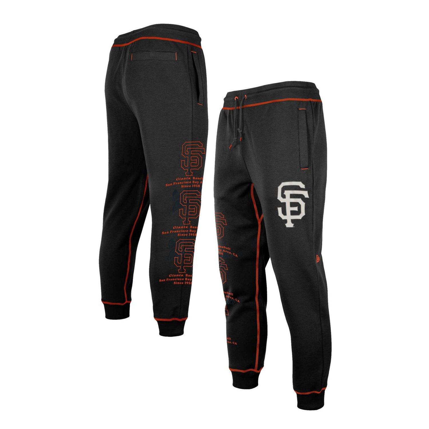 New Era San Francisco Giants Team Split Jogger Pants - view number 1