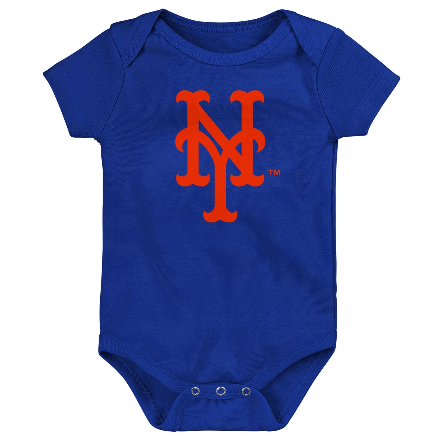 New York Mets Slide Home Three-Pack Bodysuit Set