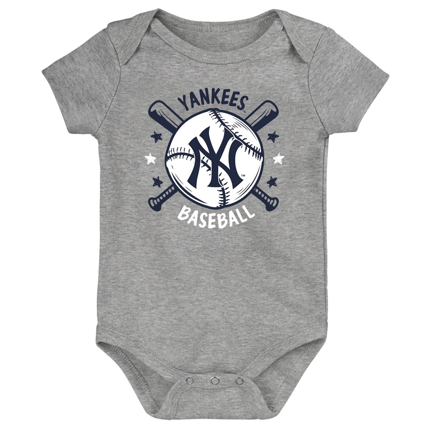 New York Yankees Batter Up 3-Pack Bodysuit Set - view number 4