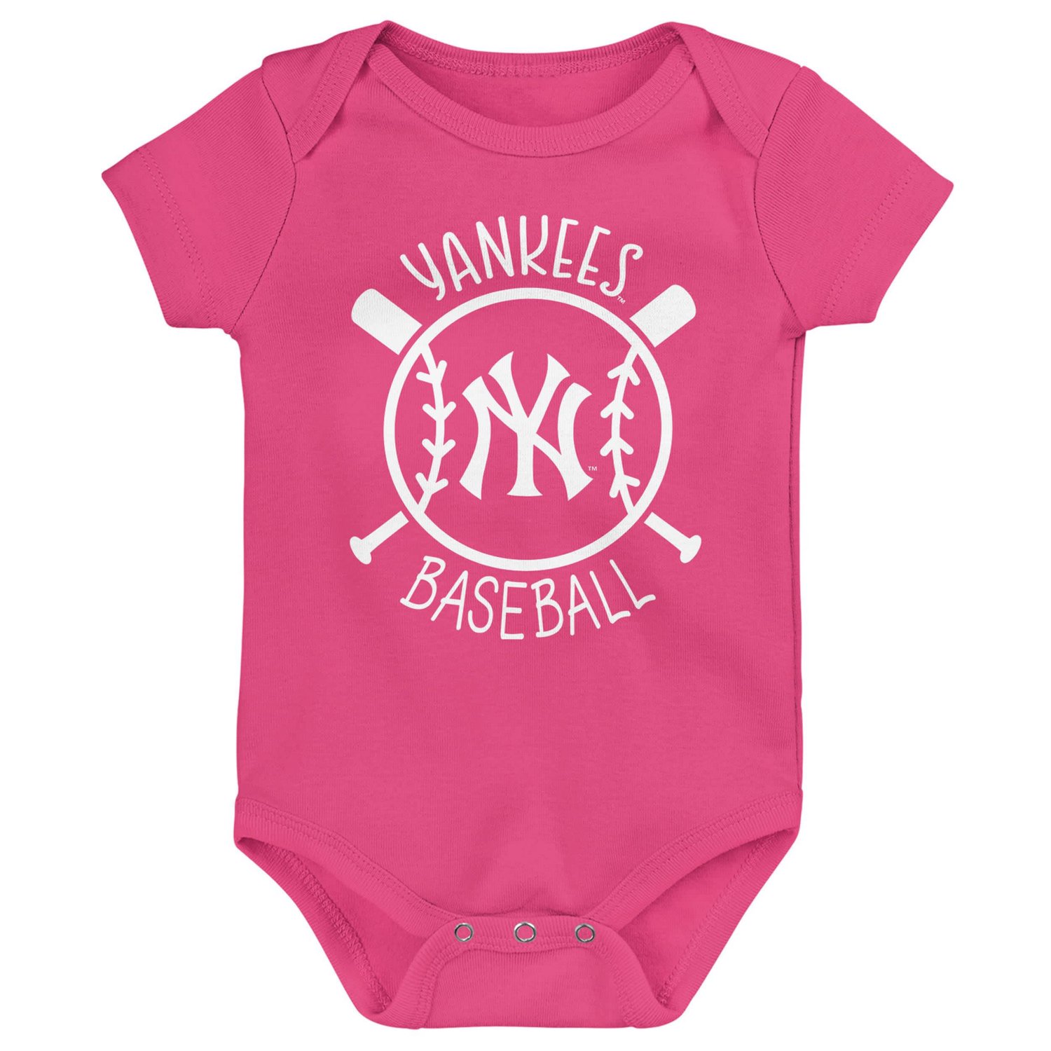 New York Yankees Slide Home Three-Pack Bodysuit Set