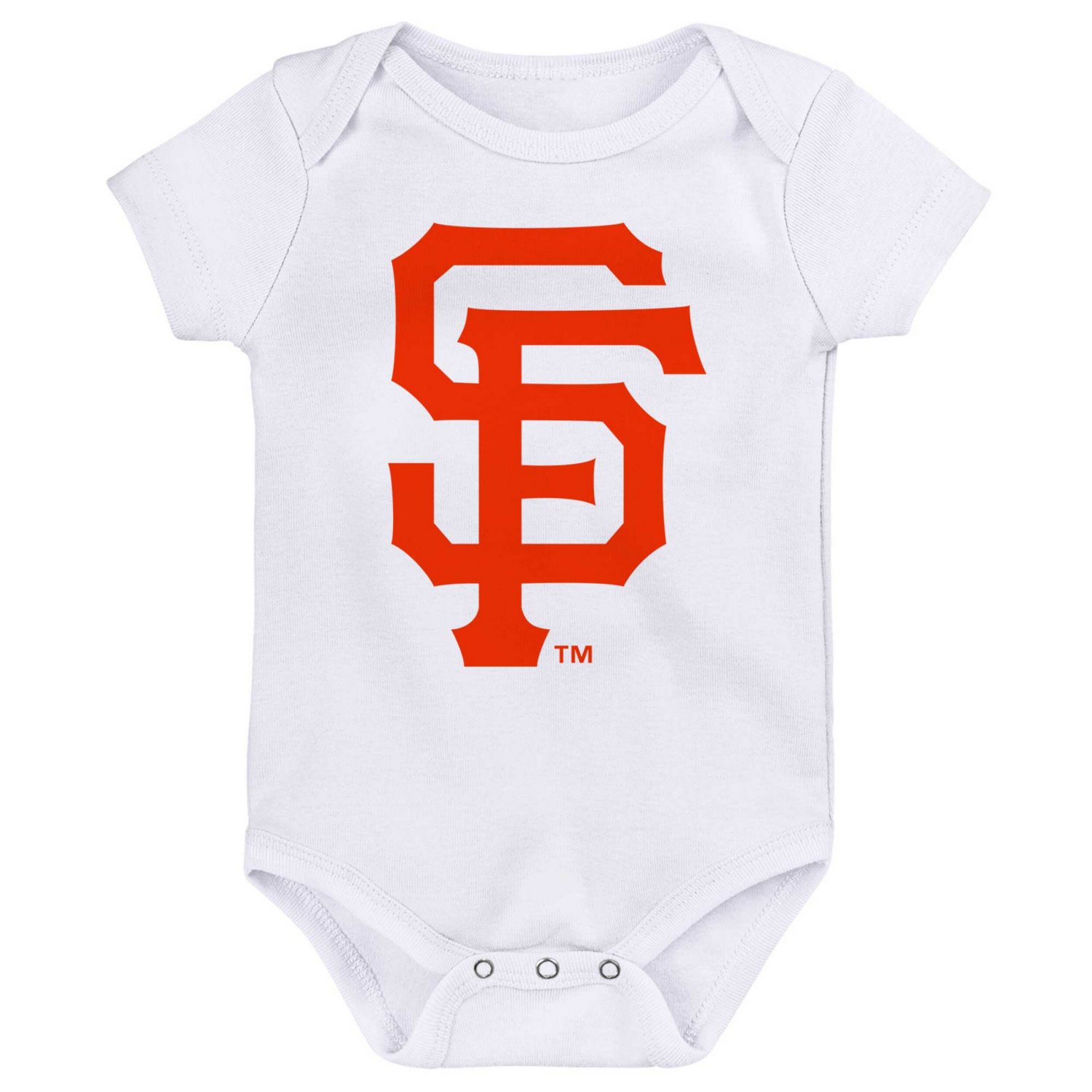 Newborn  Black White San Francisco Giants Minor League Player Three-Pack Bodysuit Set - view number 4