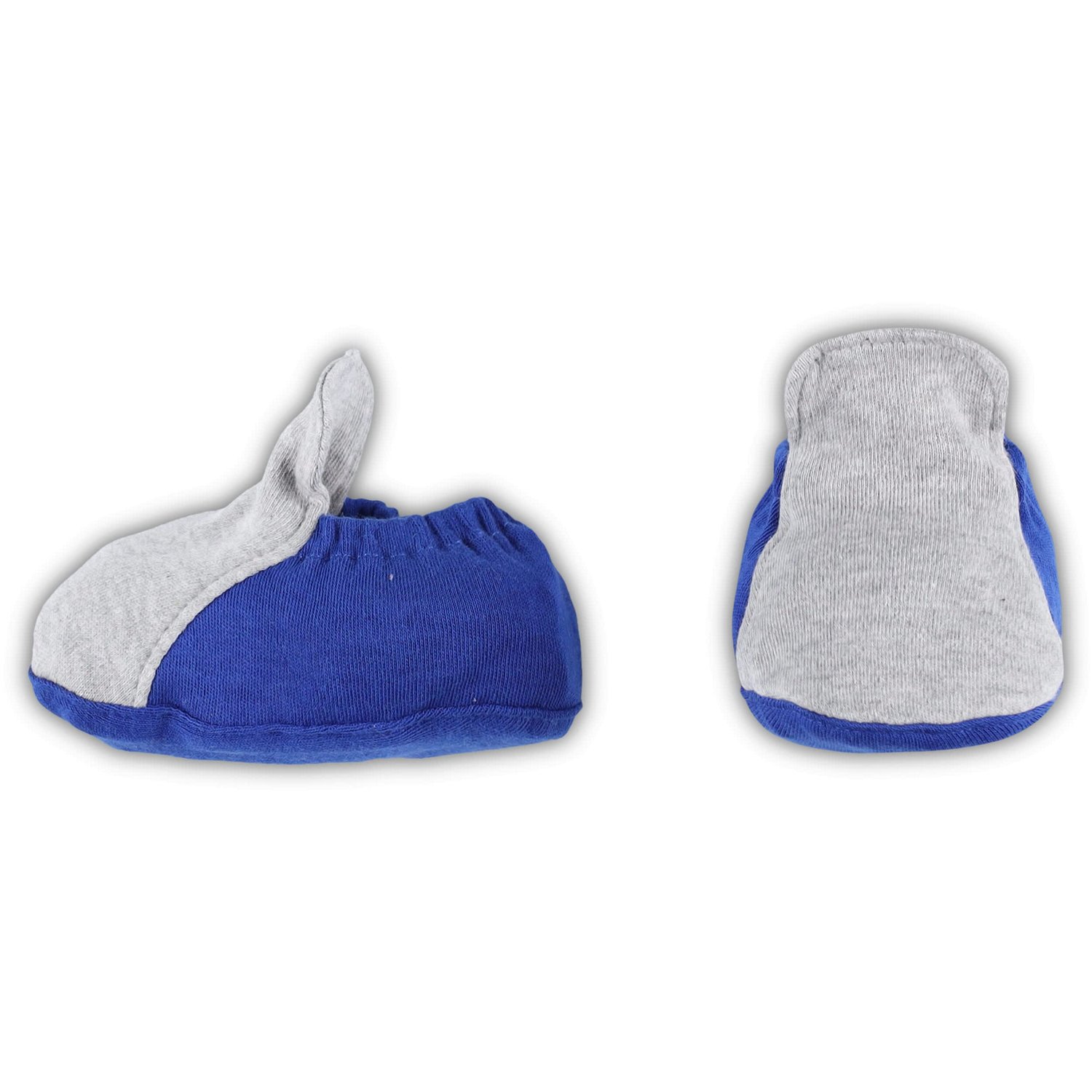 Newborn  Heather Gray Los Angeles Dodgers Three-Piece Love of Baseball Bib Bodysuit  Booties Set - view number 4