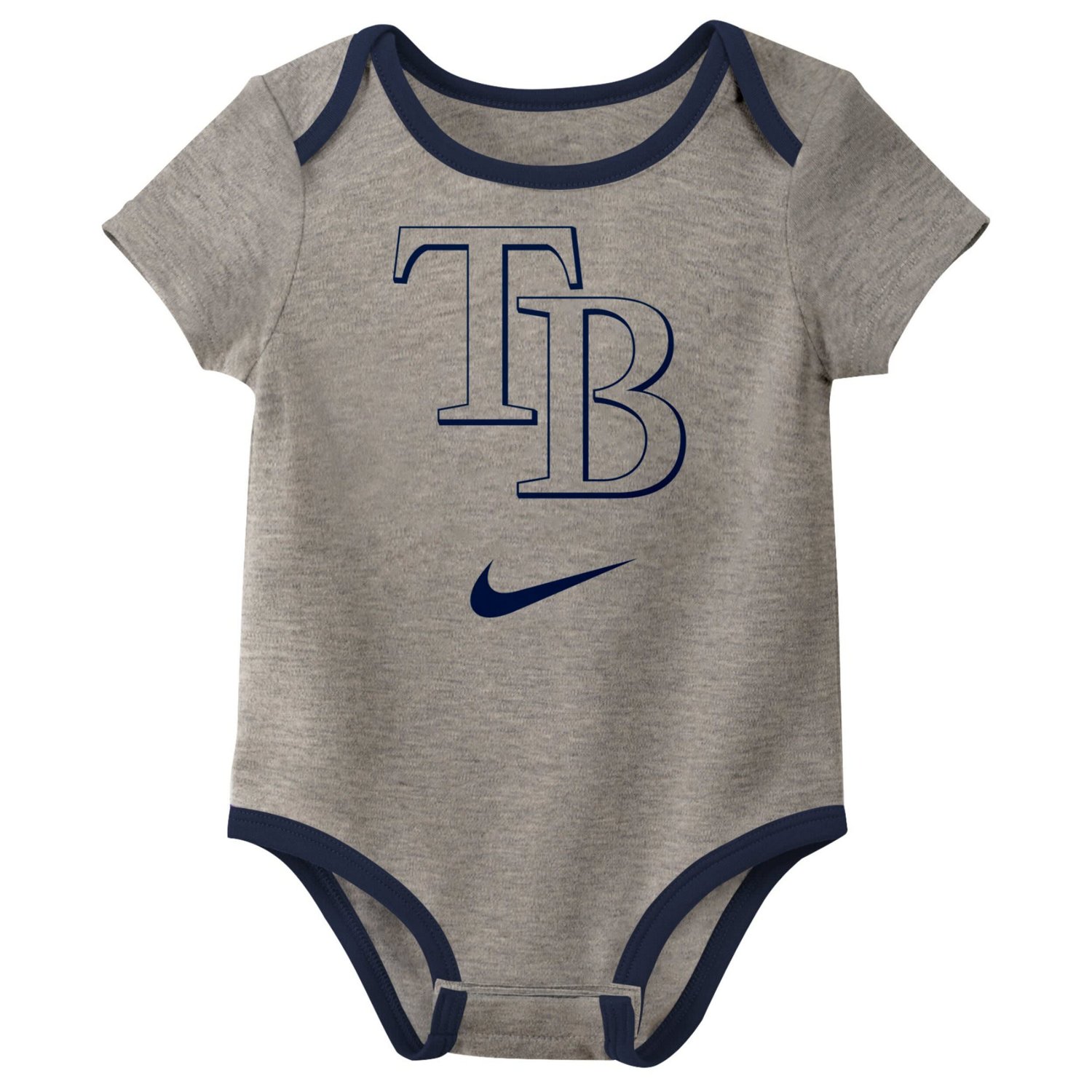Newborn  Nike Tampa Bay Rays Three-Pack Bodysuit Set - view number 4