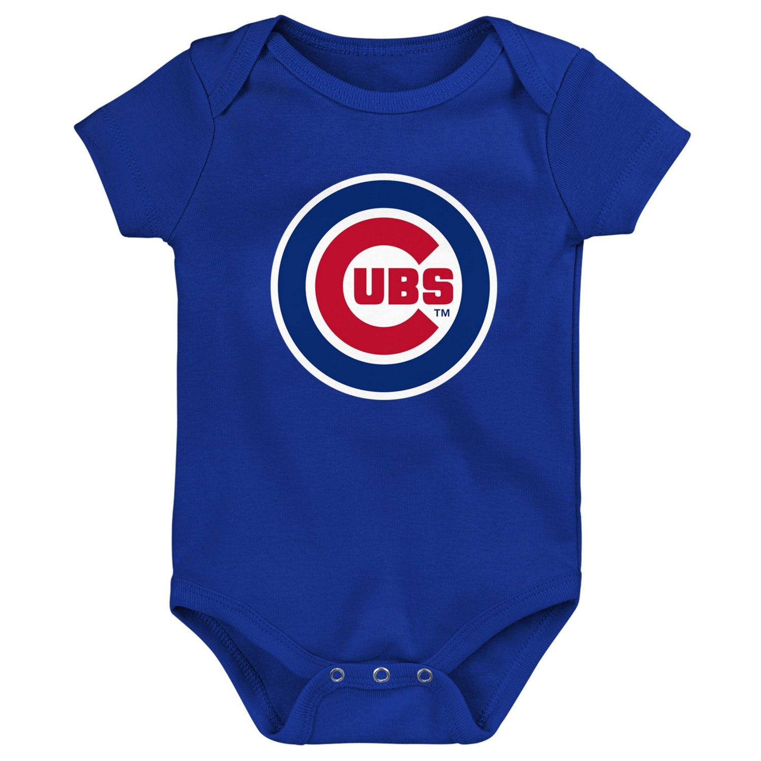 Newborn  Outerstuff Chicago Cubs Primary Team Logo Bodysuit