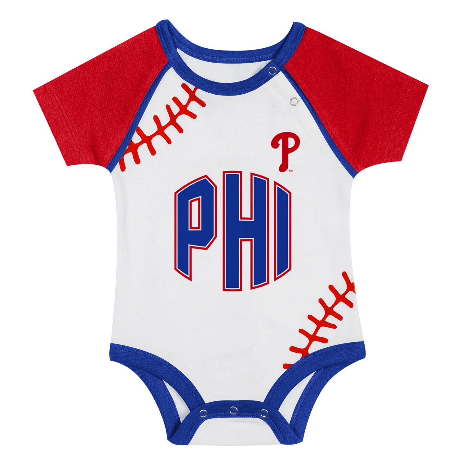 Newborn  Philadelphia Phillies Tied Up Bodysuit Bib  Bootie Set - view number 2