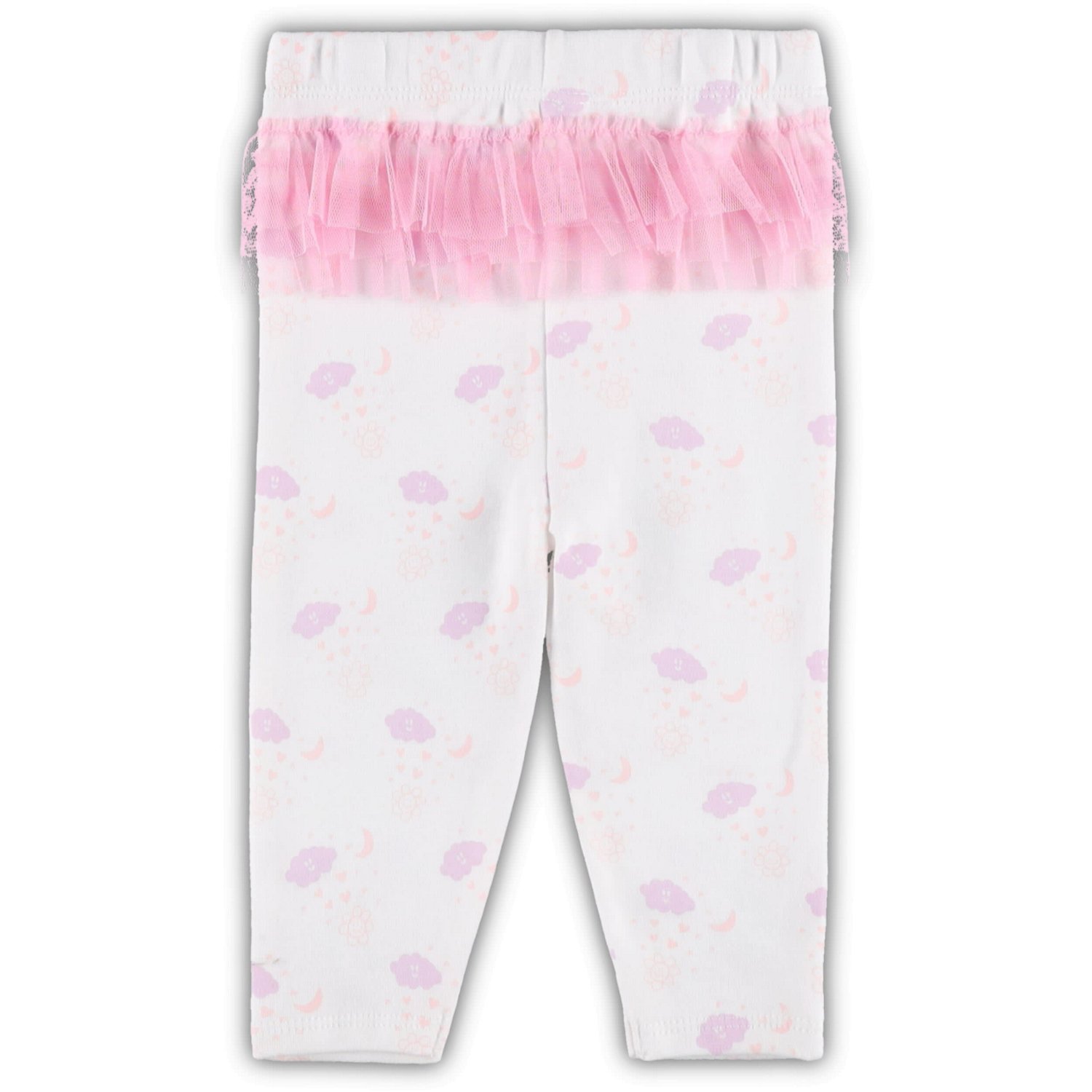 Newborn  Pink Chicago Cubs Spreading Love Bodysuit  Tutu with Leggings Set - view number 3