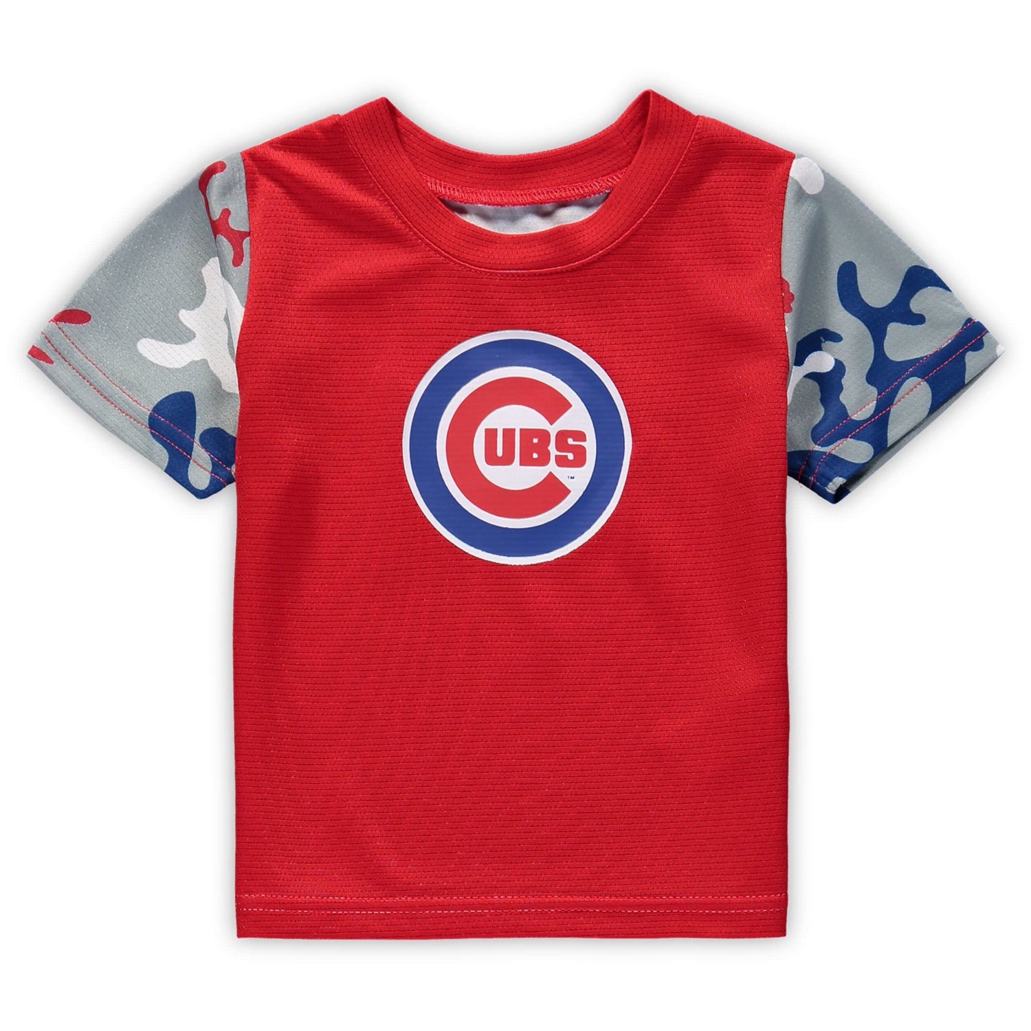 Newborn  Red Chicago Cubs Pinch Hitter T-Shirt  Shorts Set - view number 2