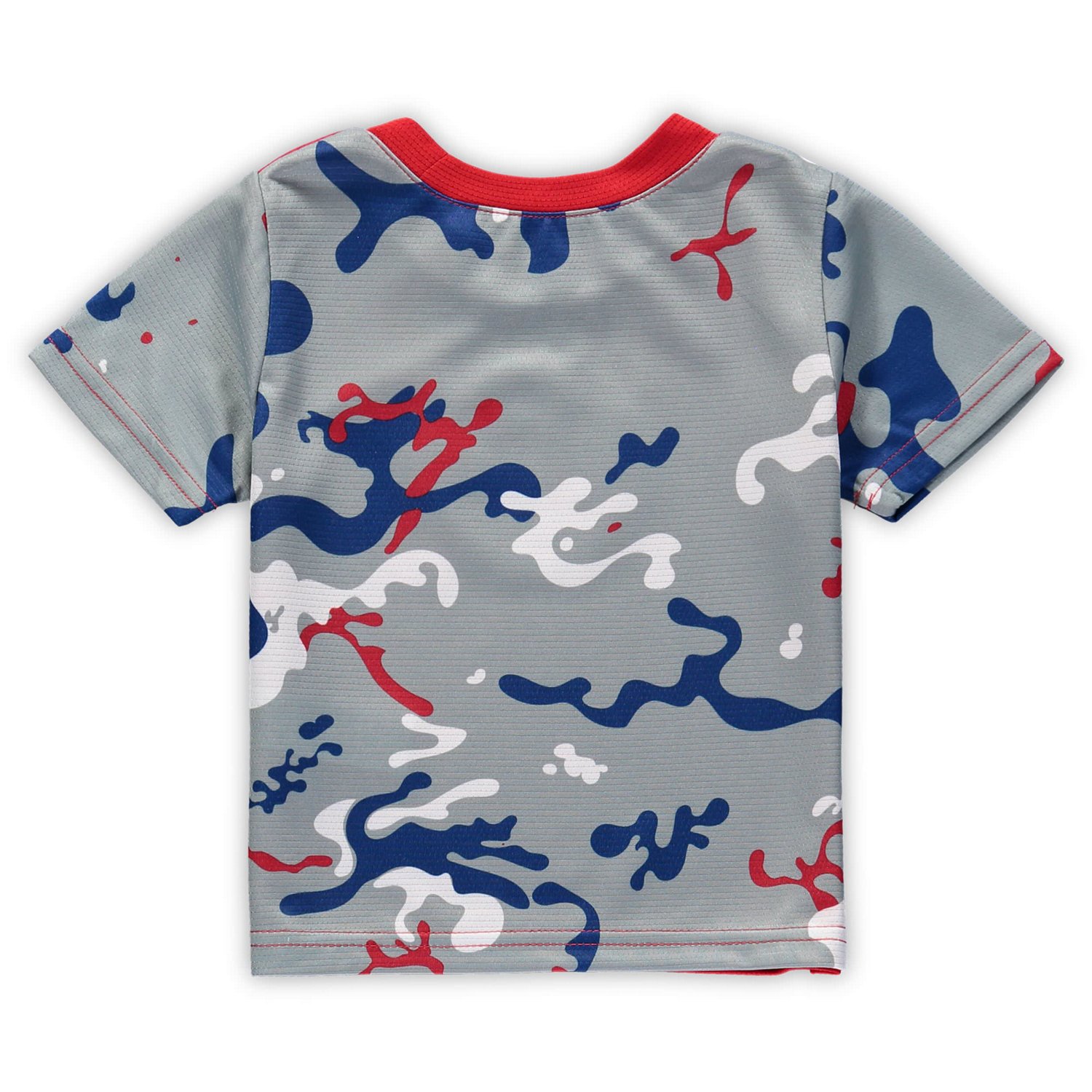 Newborn  Red Chicago Cubs Pinch Hitter T-Shirt  Shorts Set - view number 4