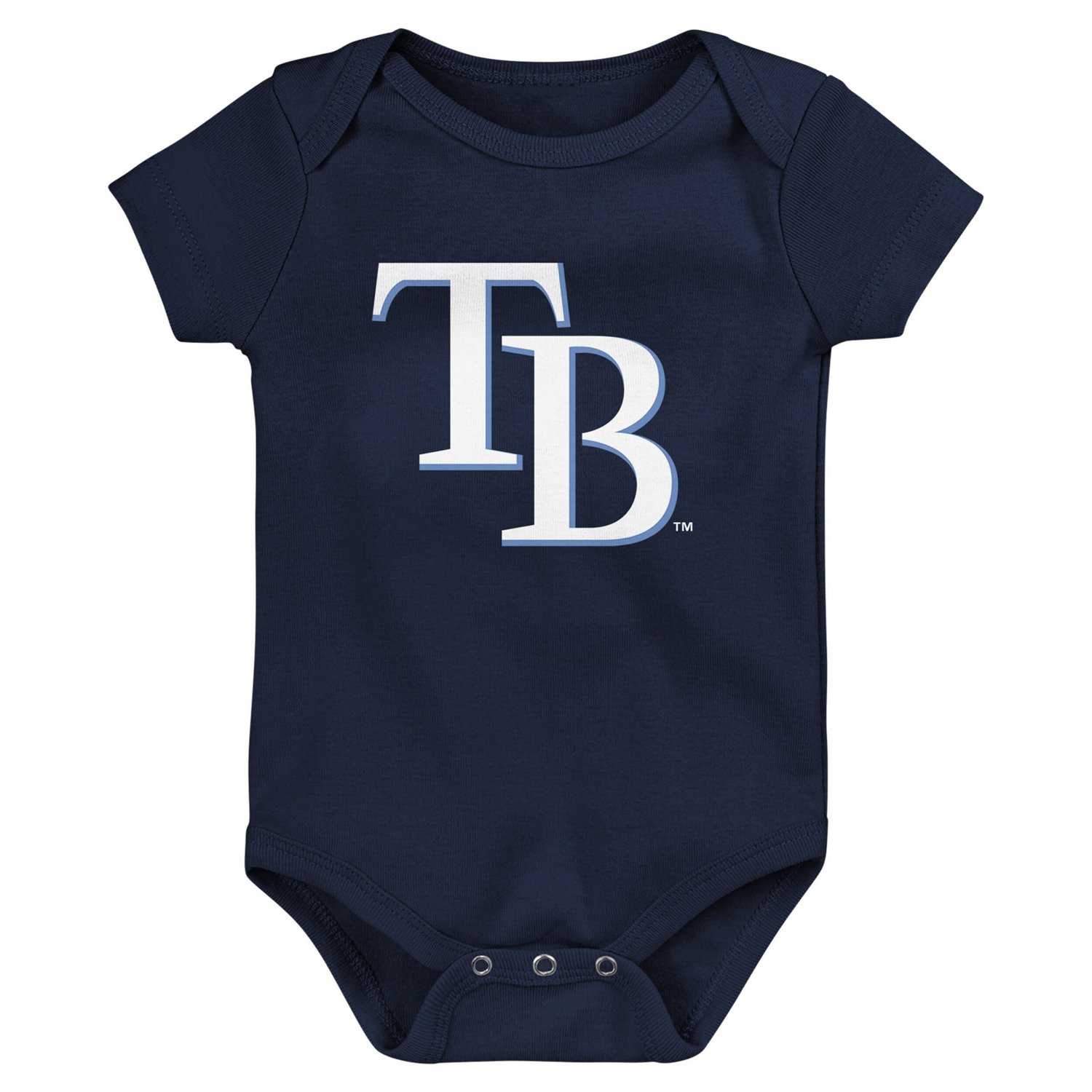 Newborn  Tampa Bay Rays 3-Pack Fan Pennant Bodysuit Set - view number 2