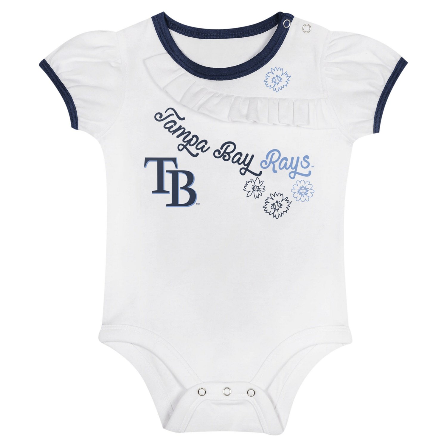 Newborn  Tampa Bay Rays Sweet Bodysuit  Skirt Set - view number 2