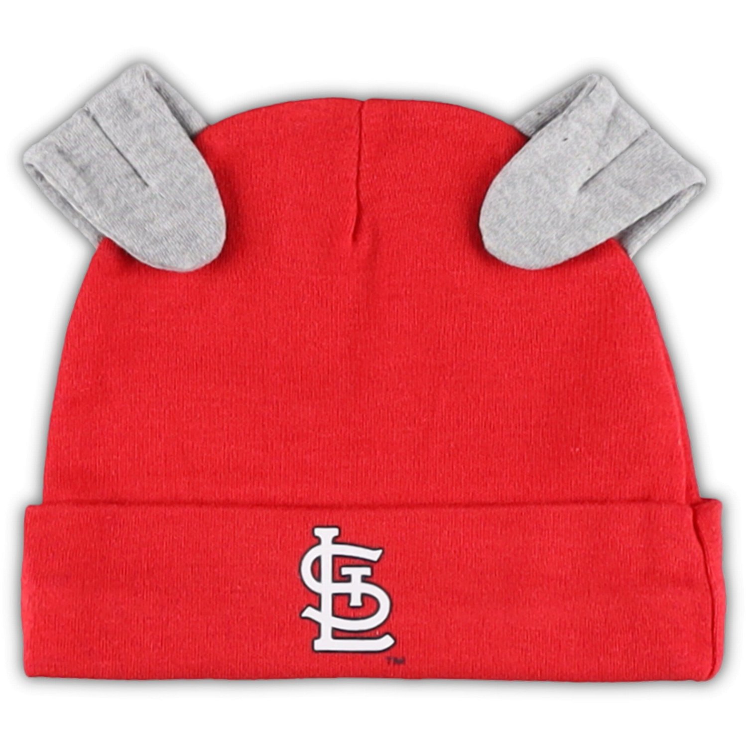 Newborn  White St Louis Cardinals Dream Team Bodysuit Hat  Footed Pants Set - view number 4