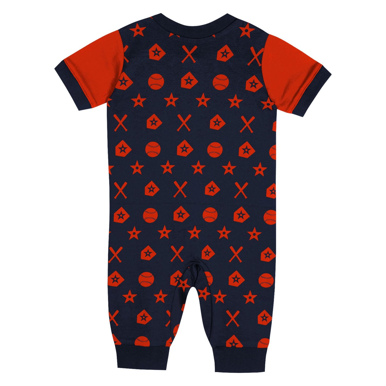 Newborn Houston Astros Hard 90 Coveralls - view number 3