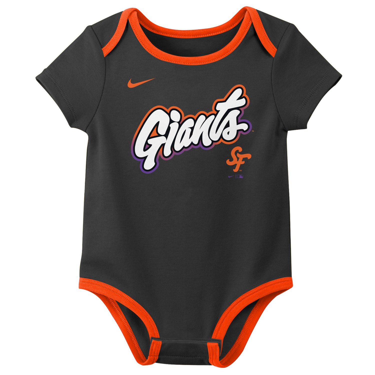 Newborn Nike San Francisco Giants 2025 City Connect Two-Piece Bodysuit Set - view number 2