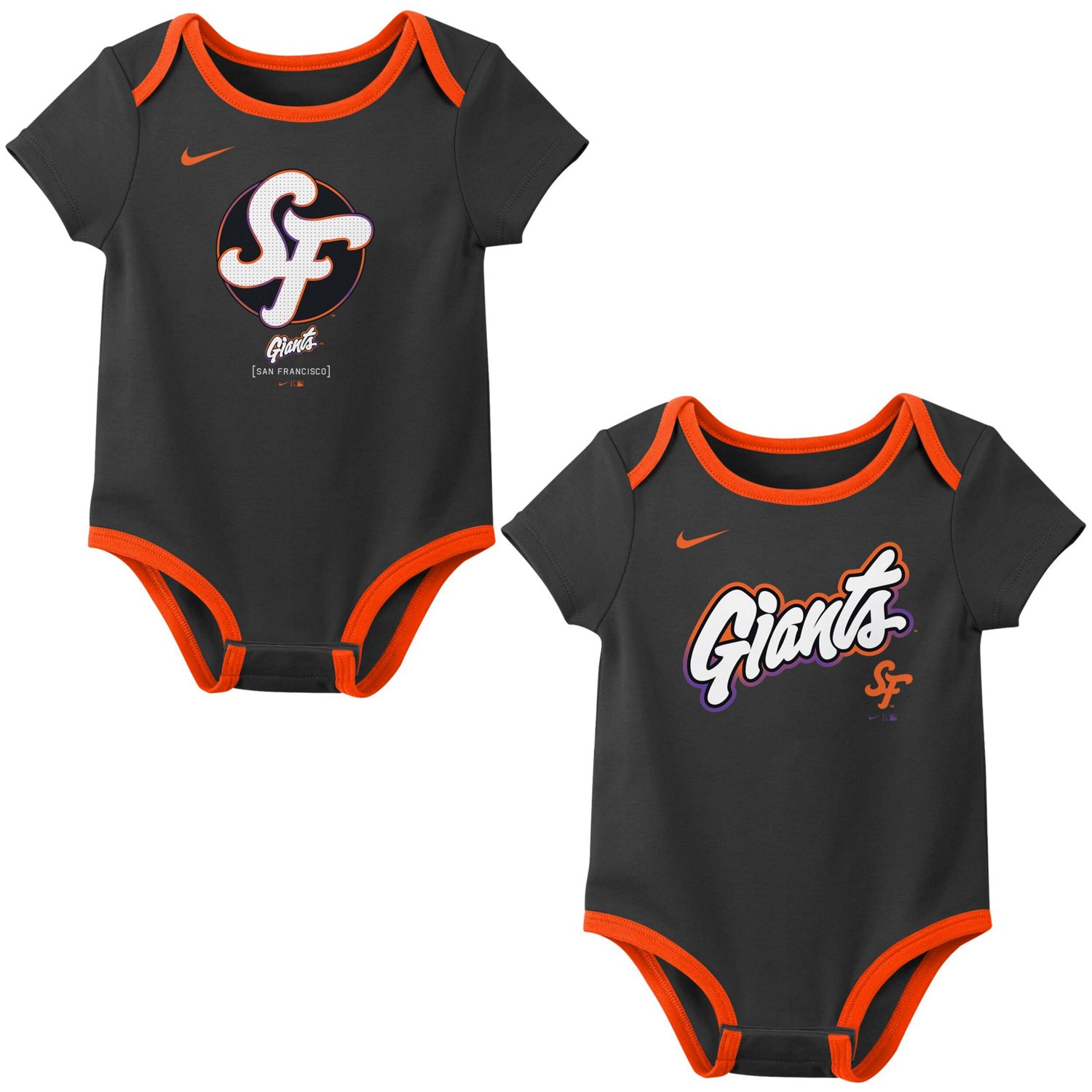 Newborn Nike San Francisco Giants 2025 City Connect Two-Piece Bodysuit Set - view number 1