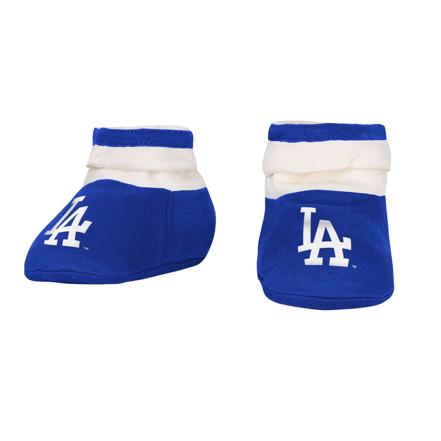 Newborn Outerstuff Los Angeles Dodgers Up One Three-Piece Bodysuit Bib  Booties Set