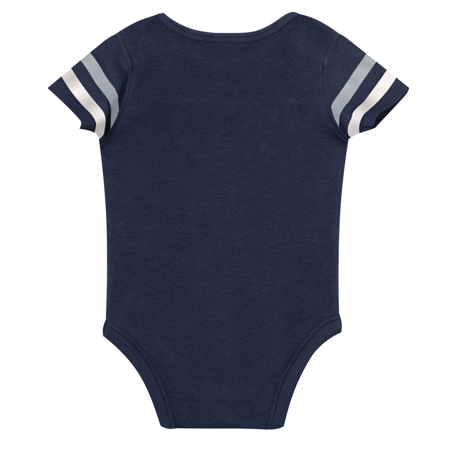 Newborn Outerstuff New York Yankees Up One Three-Piece Bodysuit Bib  Booties Set - view number 3
