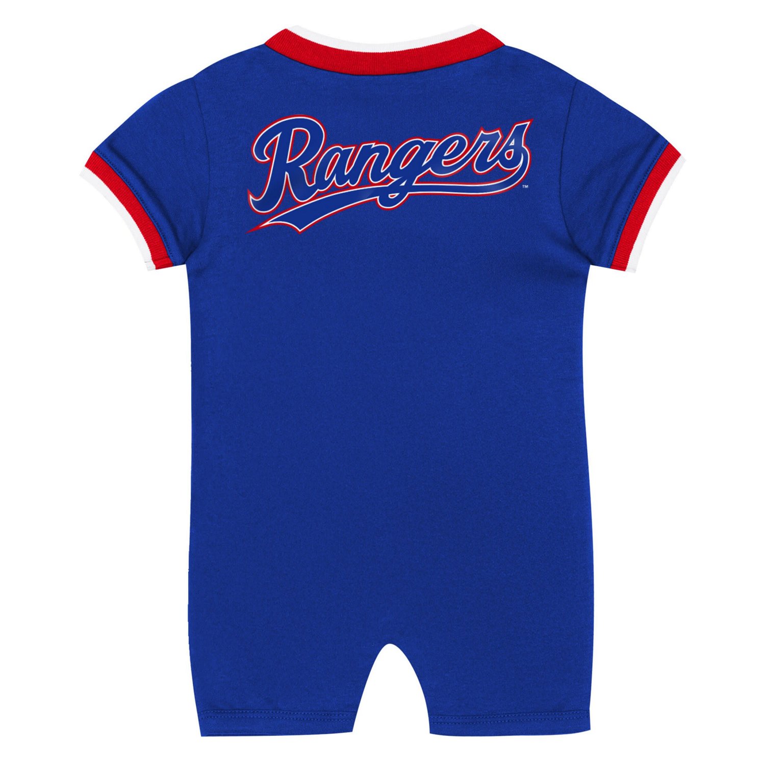 Newborn Outerstuff Texas Rangers Pinch Coverall - view number 3