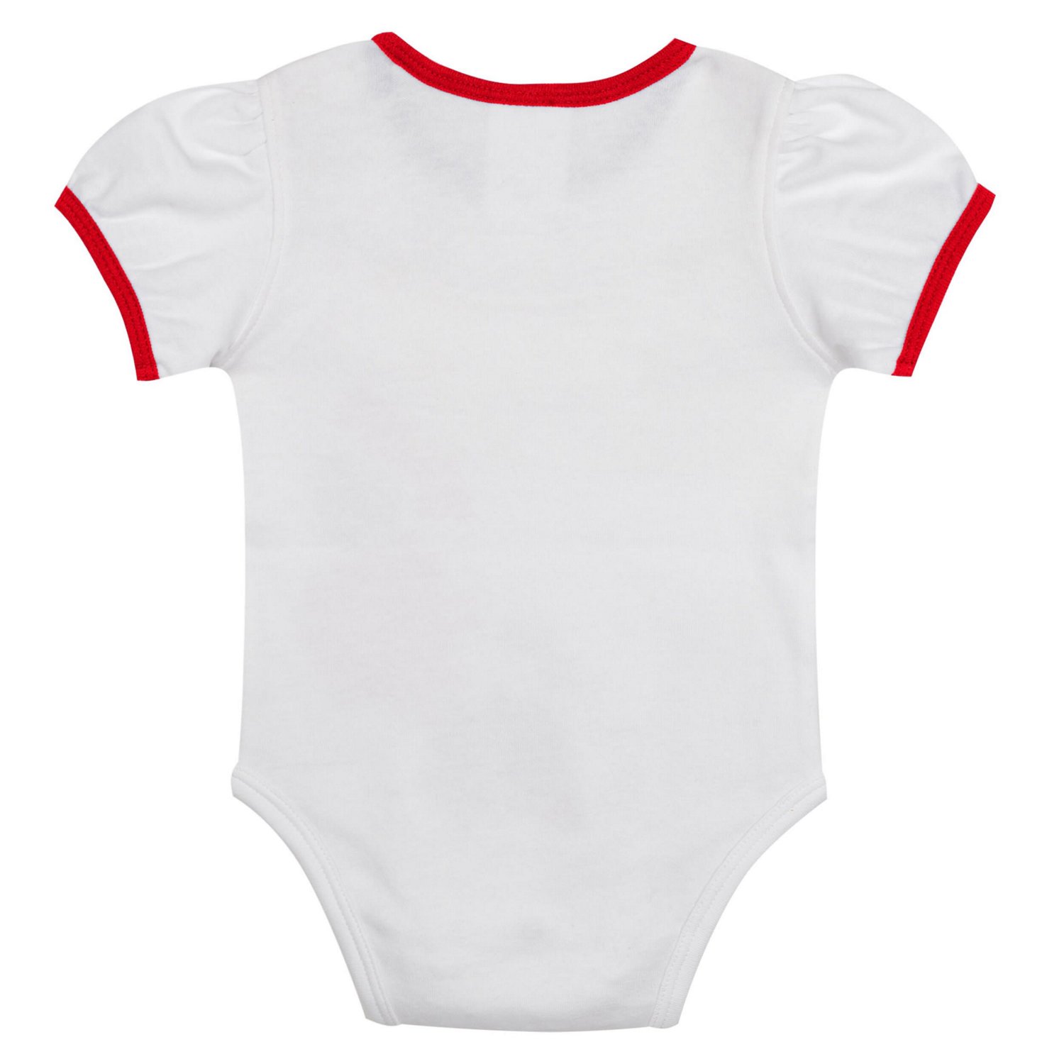 Newborn Red St Louis Cardinals Sweet Catcher 3-Piece Bodysuit Headband and Skirt Set - view number 3