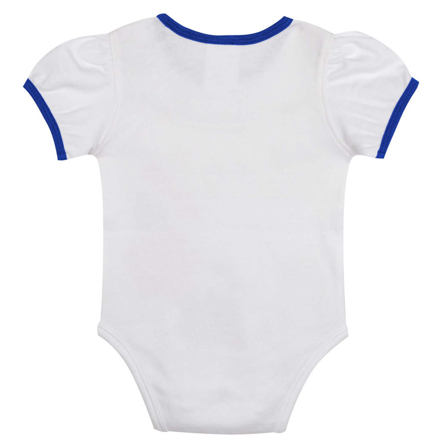 Newborn Royal Chicago Cubs Sweet Catcher 3-Piece Bodysuit Headband and Skirt Set - view number 3