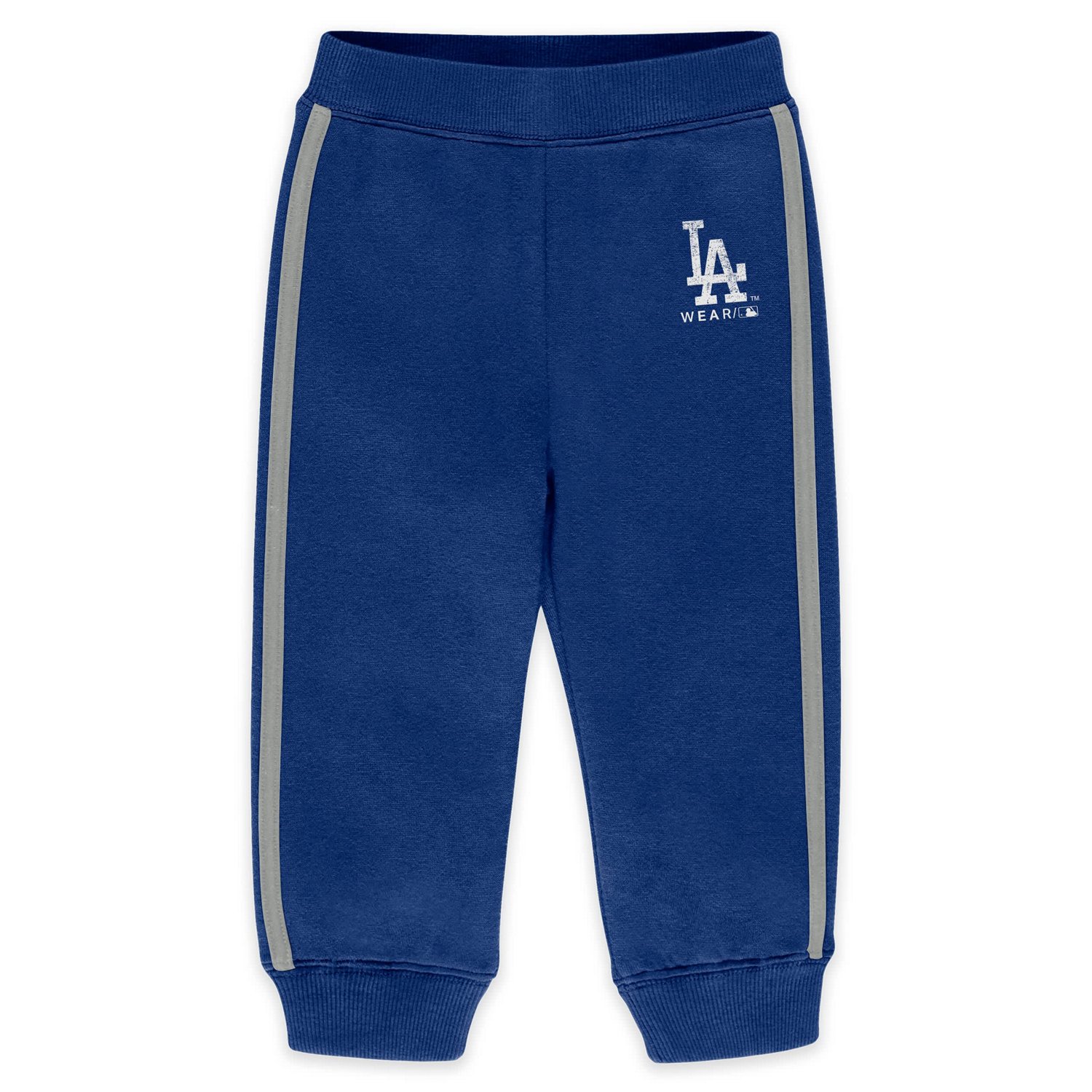 Newborn WEAR by Erin Andrews Los Angeles Dodgers Fleece Crewneck and Pants Set - view number 4