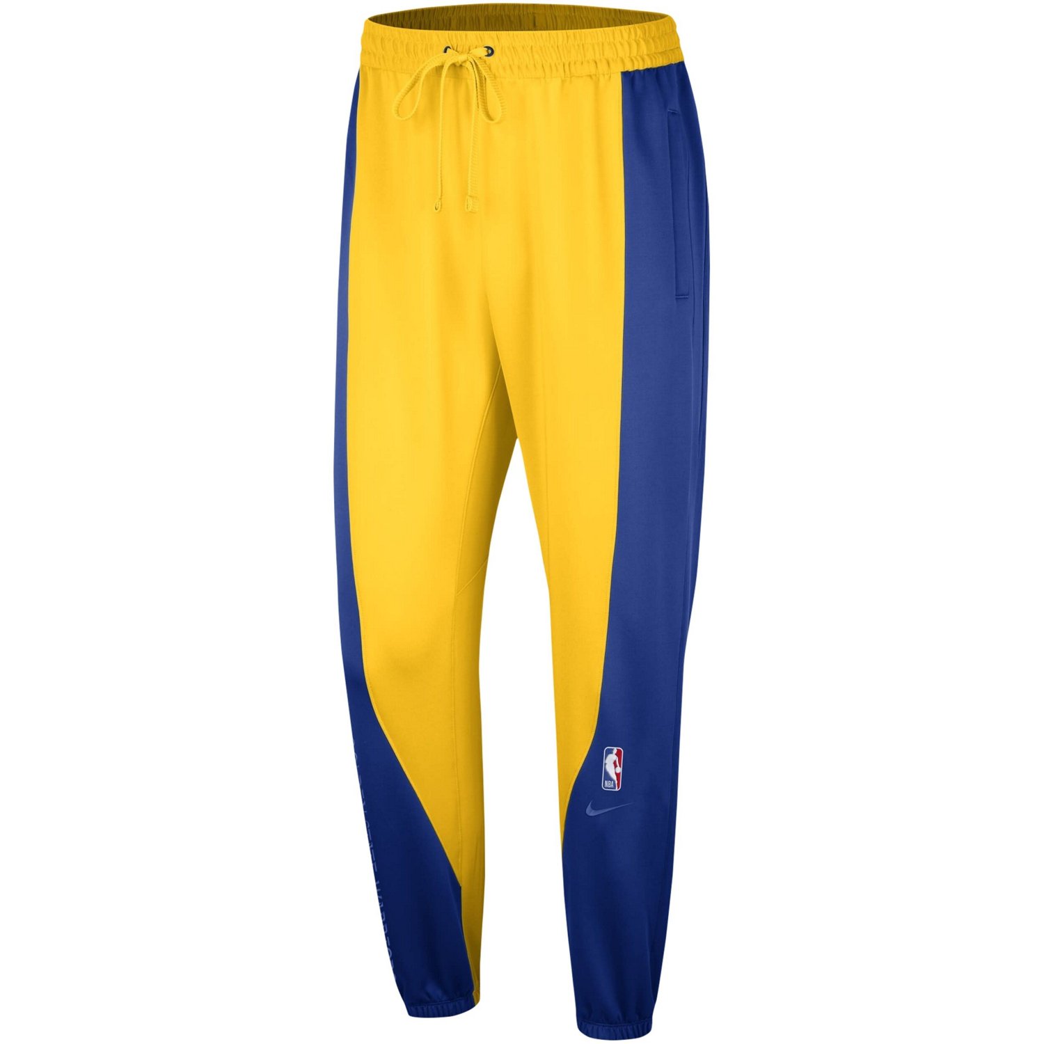 Nike /Gold Golden State Warriors 2023/24 Authentic Showtime Pants                                                                - view number 2