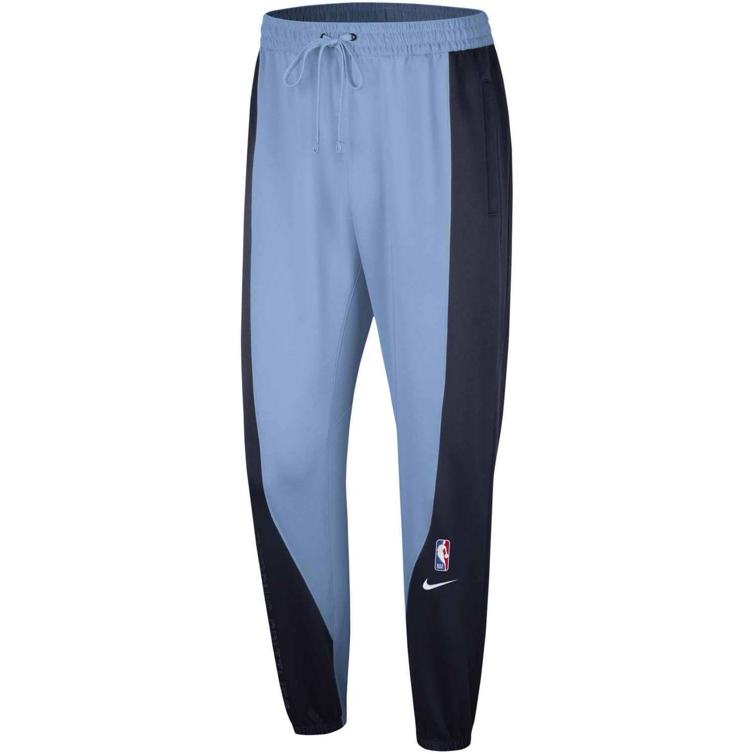 Nike /Light Blue Memphis Grizzlies 2023/24 Authentic Showtime Pants                                                              - view number 2