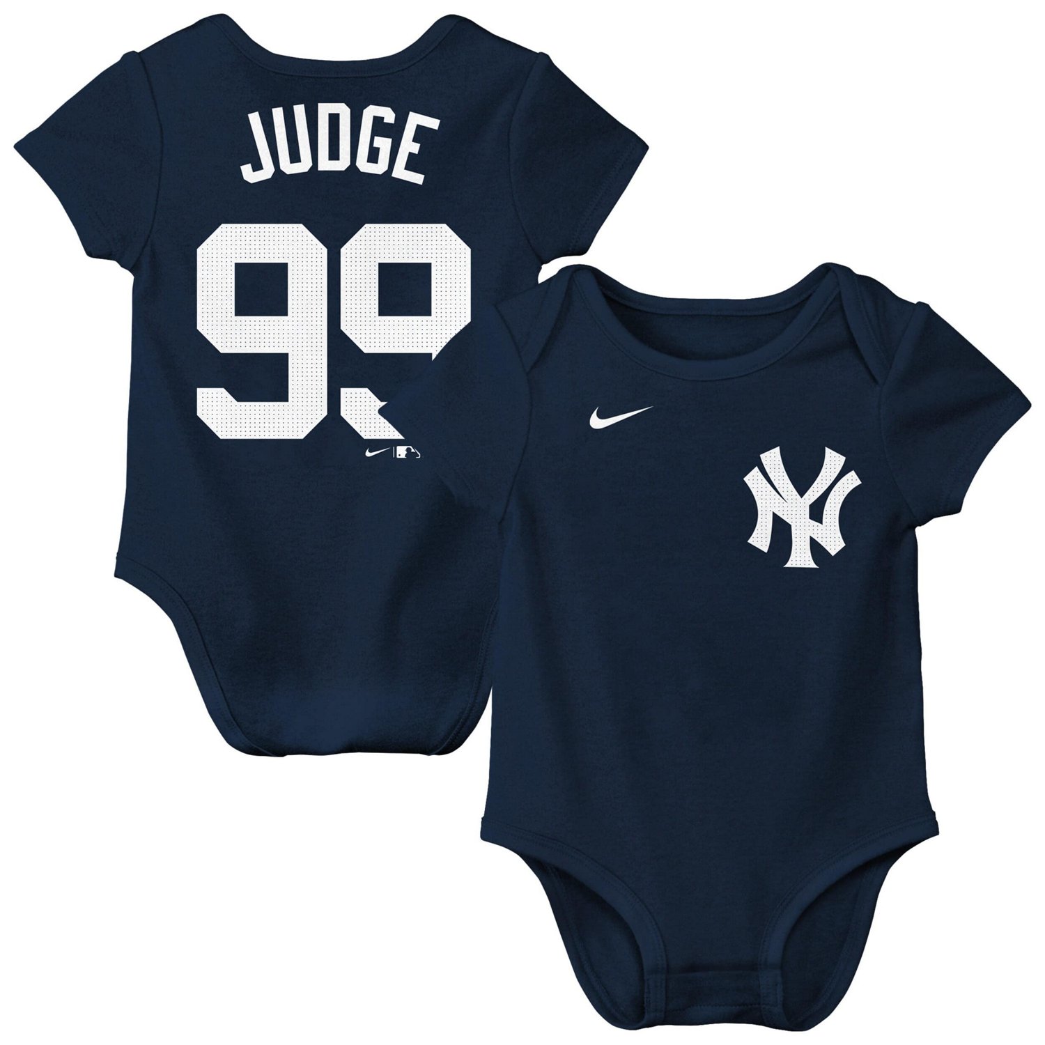 Nike Aaron Judge New York Yankees Name  Number Fuse Bodysuit - view number 1