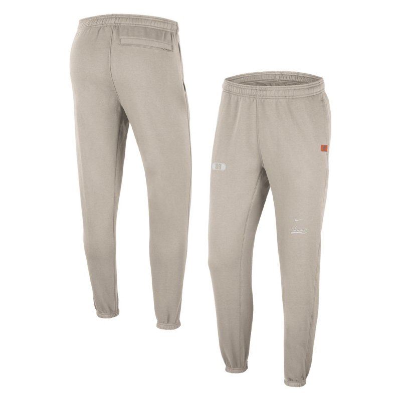 Nike Clemson Tigers Jogger Pants Cream, 2X-Large - NCAA Men's Tops at Academy Sports