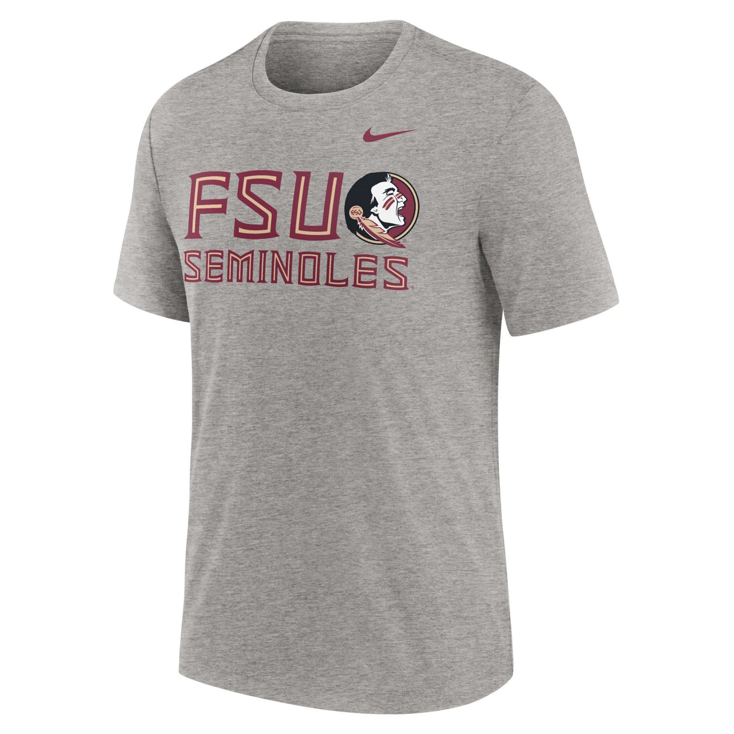 Nike Florida State Seminoles Campus Local Tri-Blend T-Shirt - view number 2