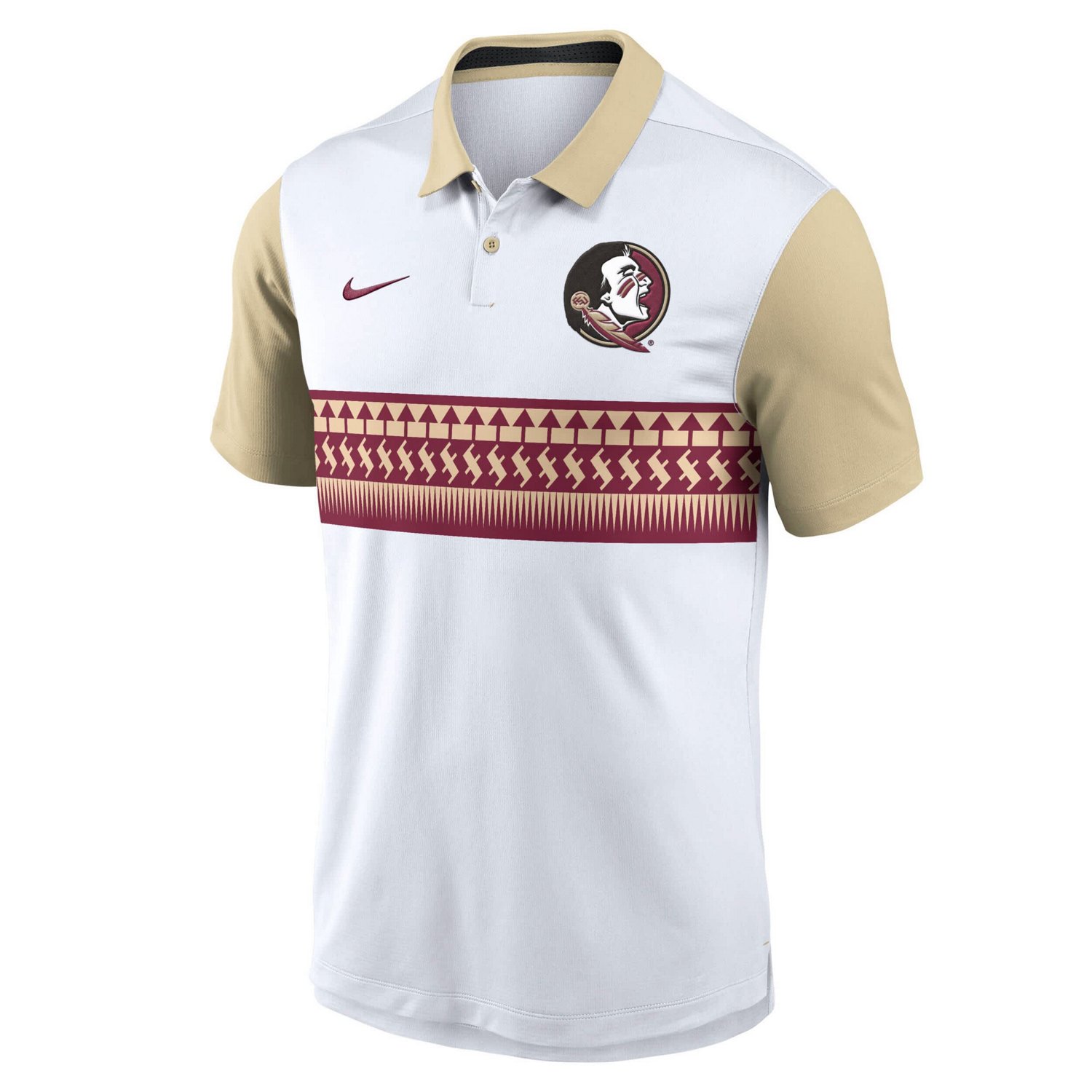 Nike Florida State Seminoles Vapor Performance Polo                                                                              - view number 2