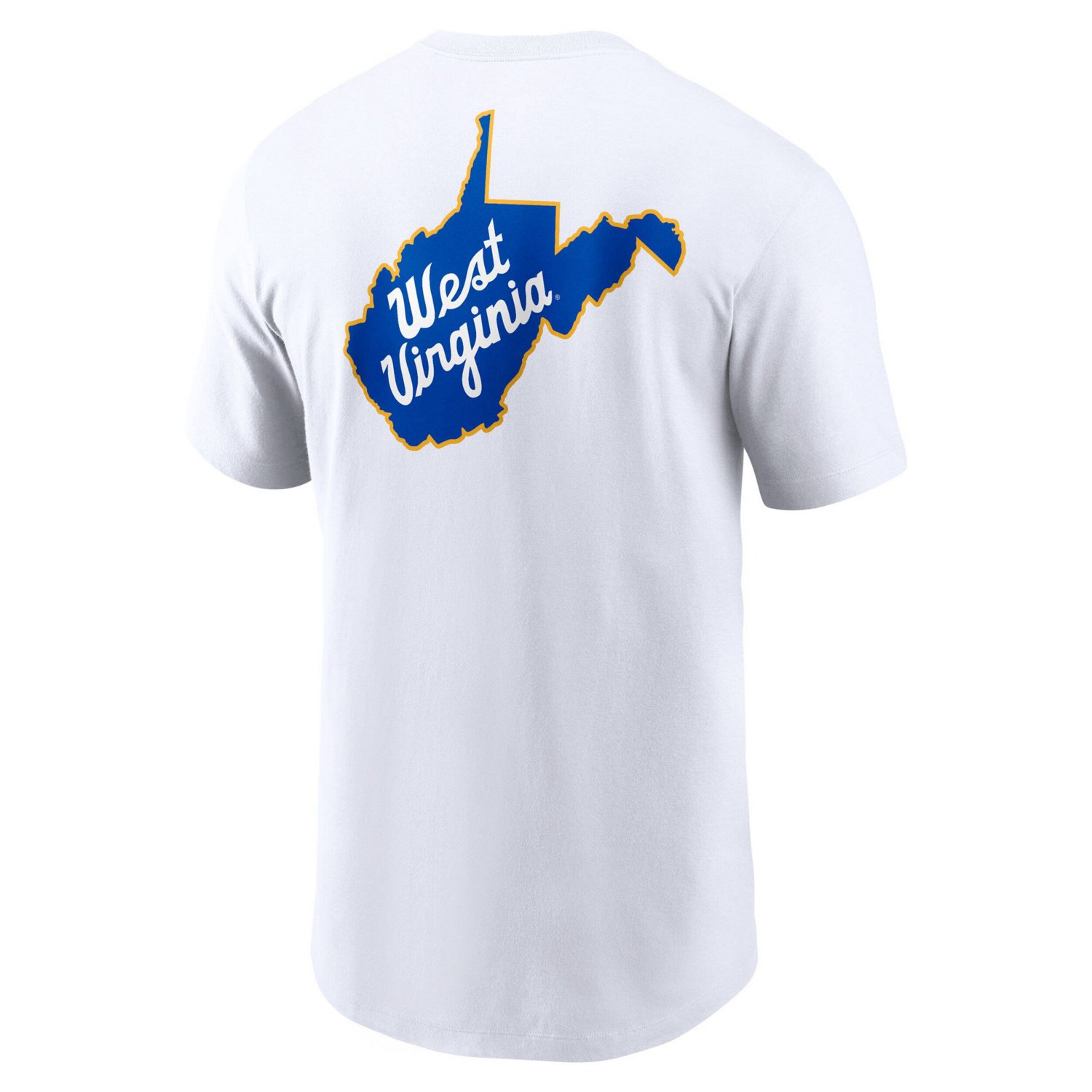 Nike Jerry West West Virginia Mountaineers Warm Up T-Shirt - view number 3