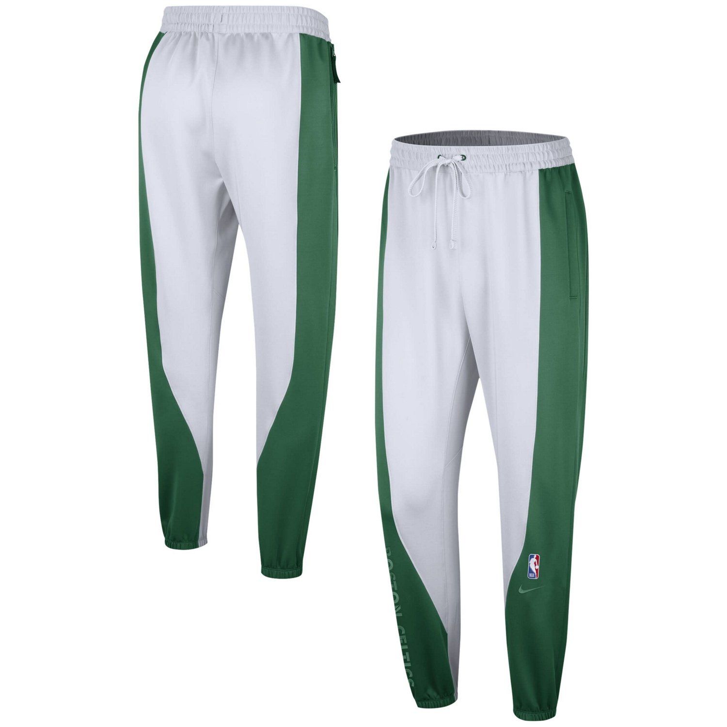 Nike Kelly /White Boston Celtics 2023/24 Authentic Showtime Pants