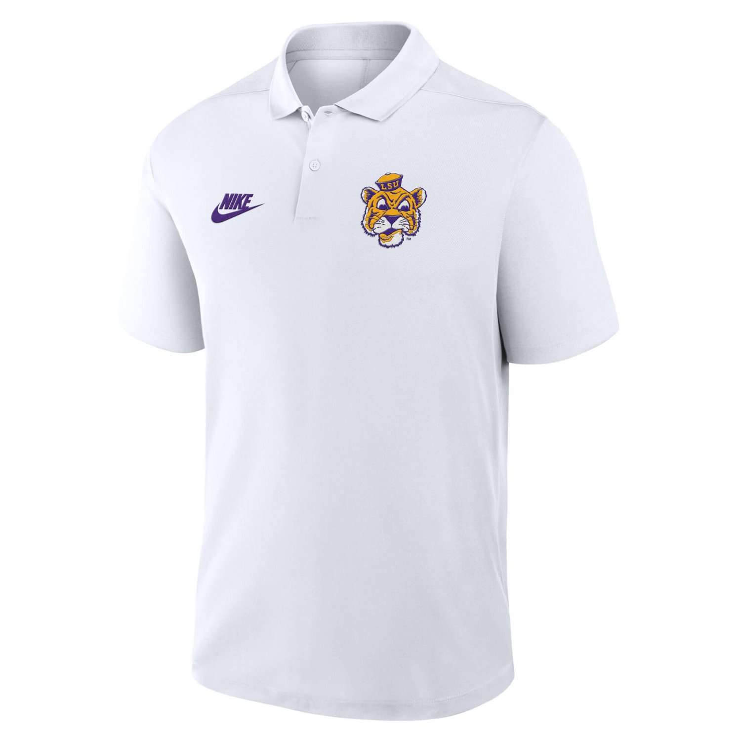 Nike LSU Tigers Primetime Victory Legacy Vault Logo Performance Polo - view number 2