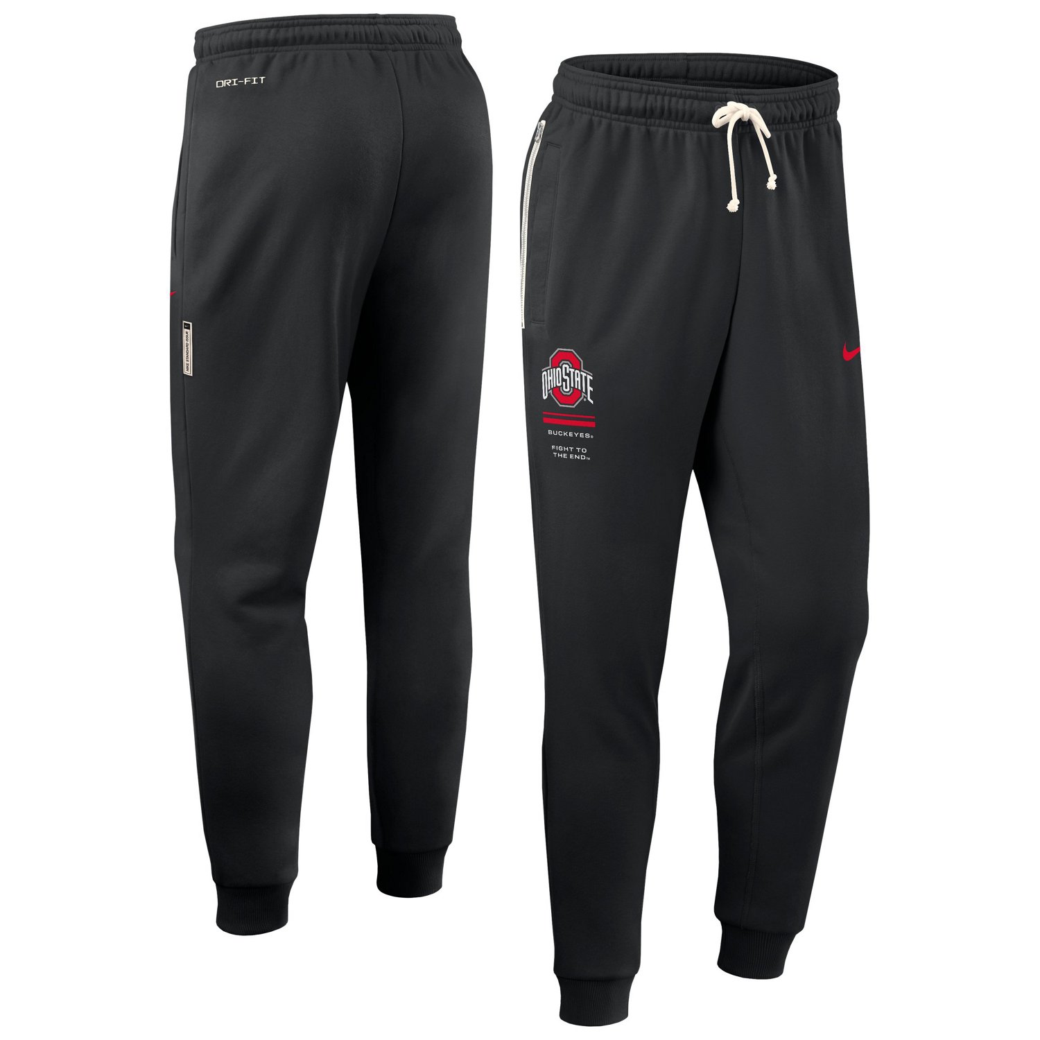 Nike Ohio State Buckeyes 2026 Sideline Standard Issue Dri-FIT Taper Pants