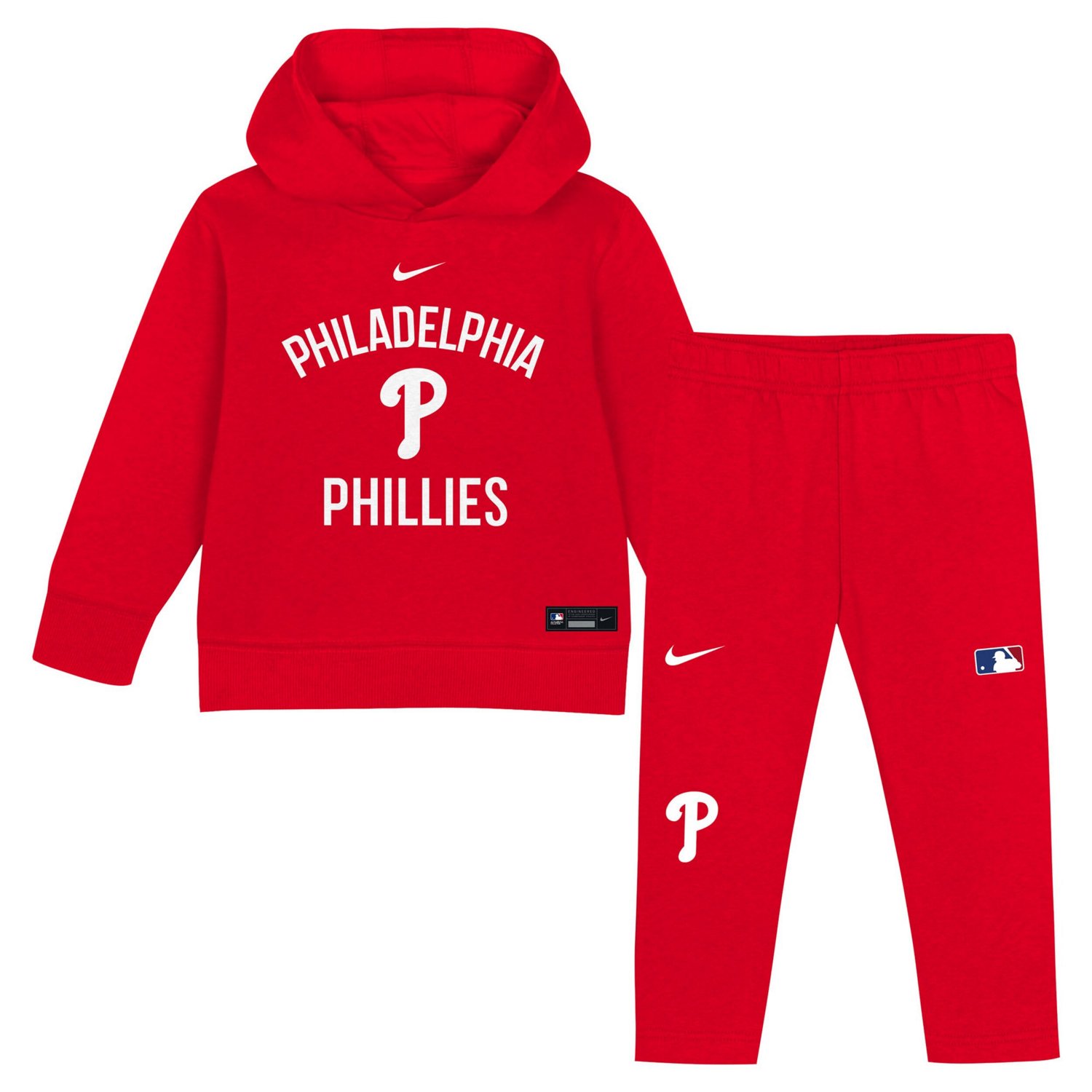 Nike Philadelphia Phillies 2-Piece Club Fleece Pullover Hoodie  Sweatpants Set - view number 1