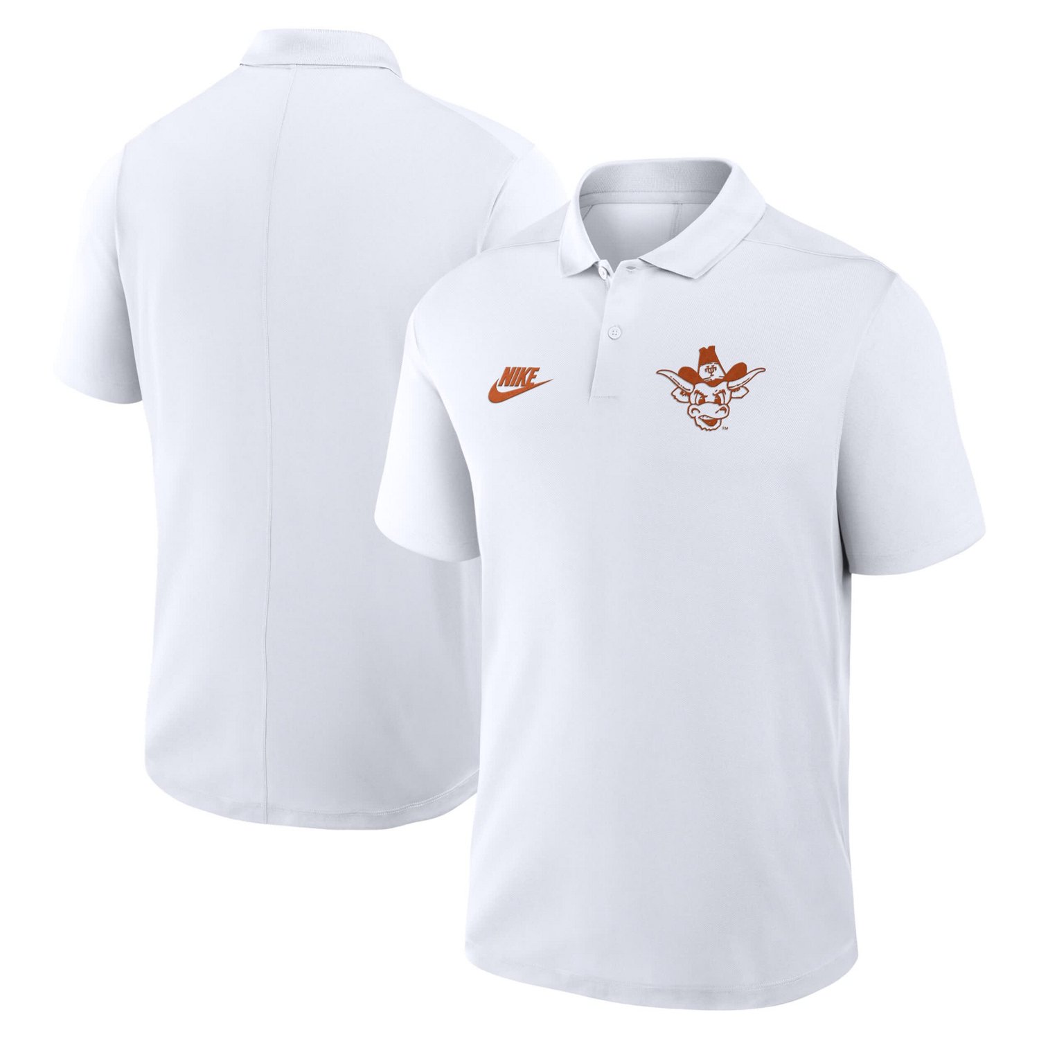 Nike Texas Longhorns Primetime Victory Legacy Vault Logo Performance Polo