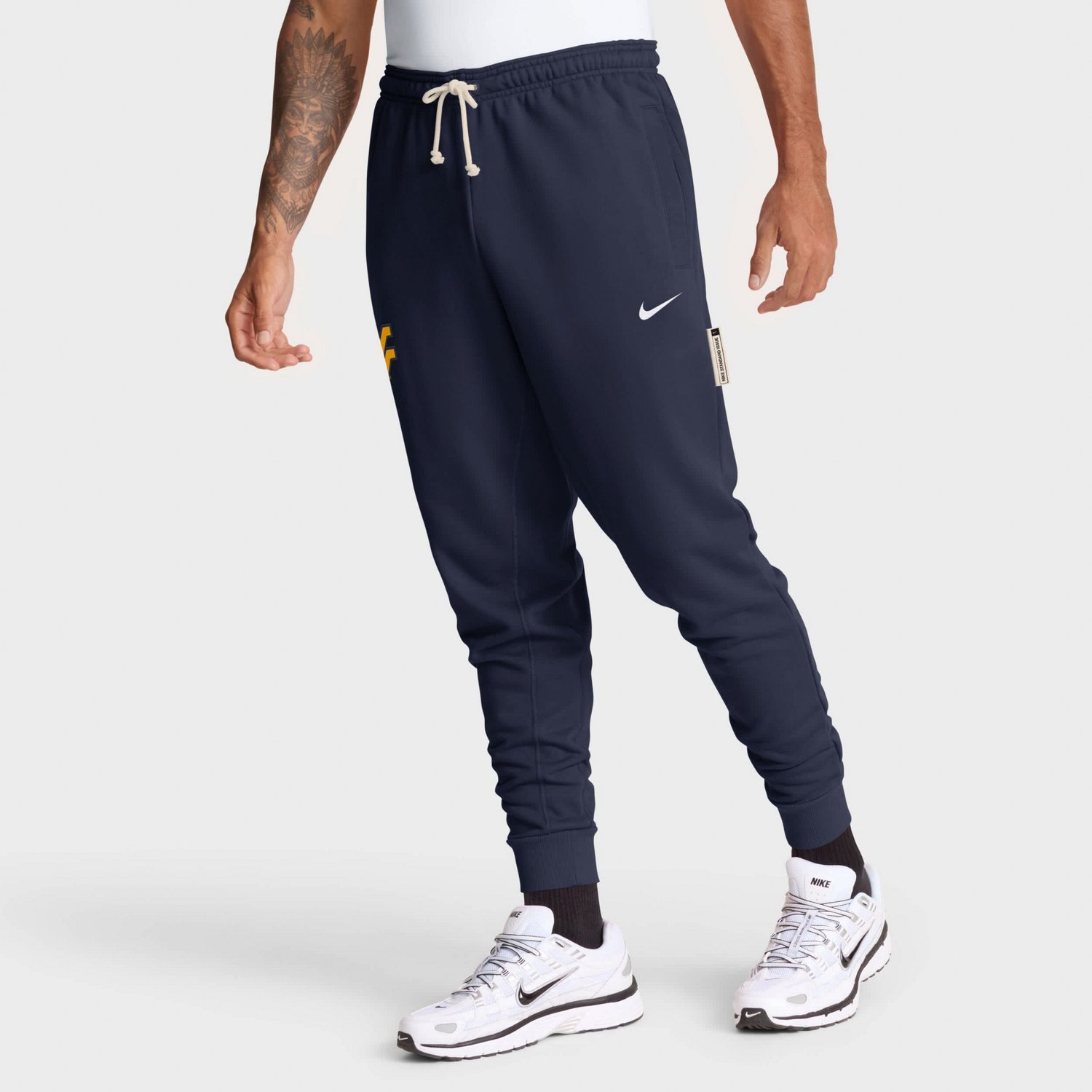 Nike West Virginia Mountaineers 2025 Sideline Standard Issue Dri-FIT Taper Pants - view number 3