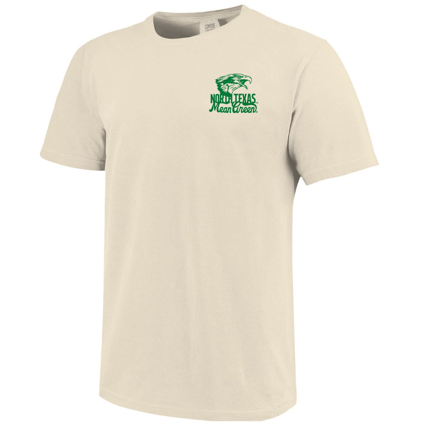 North Texas Mean Green Comfort Colors Mascot Overlay T-Shirt - view number 2