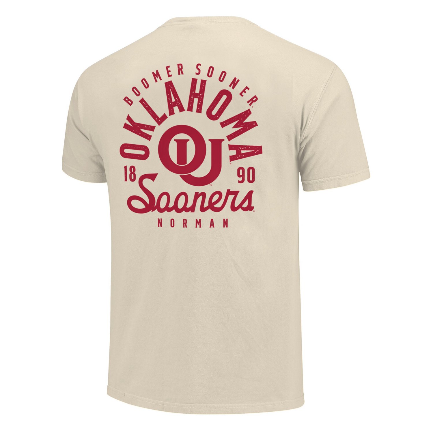 Oklahoma Sooners Comfort Colors Mascot Overlay T-Shirt                                                                           - view number 3
