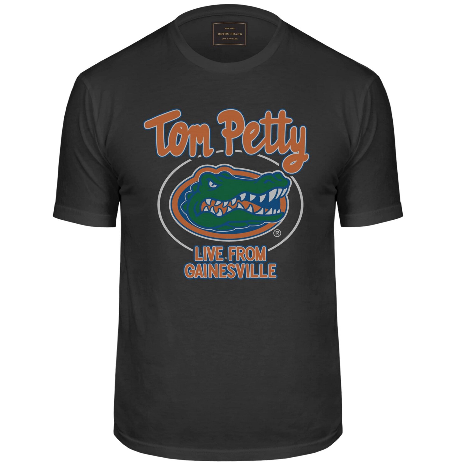 Original Retro Brand Tom Petty Florida Gators Label T-Shirt                                                                      - view number 2