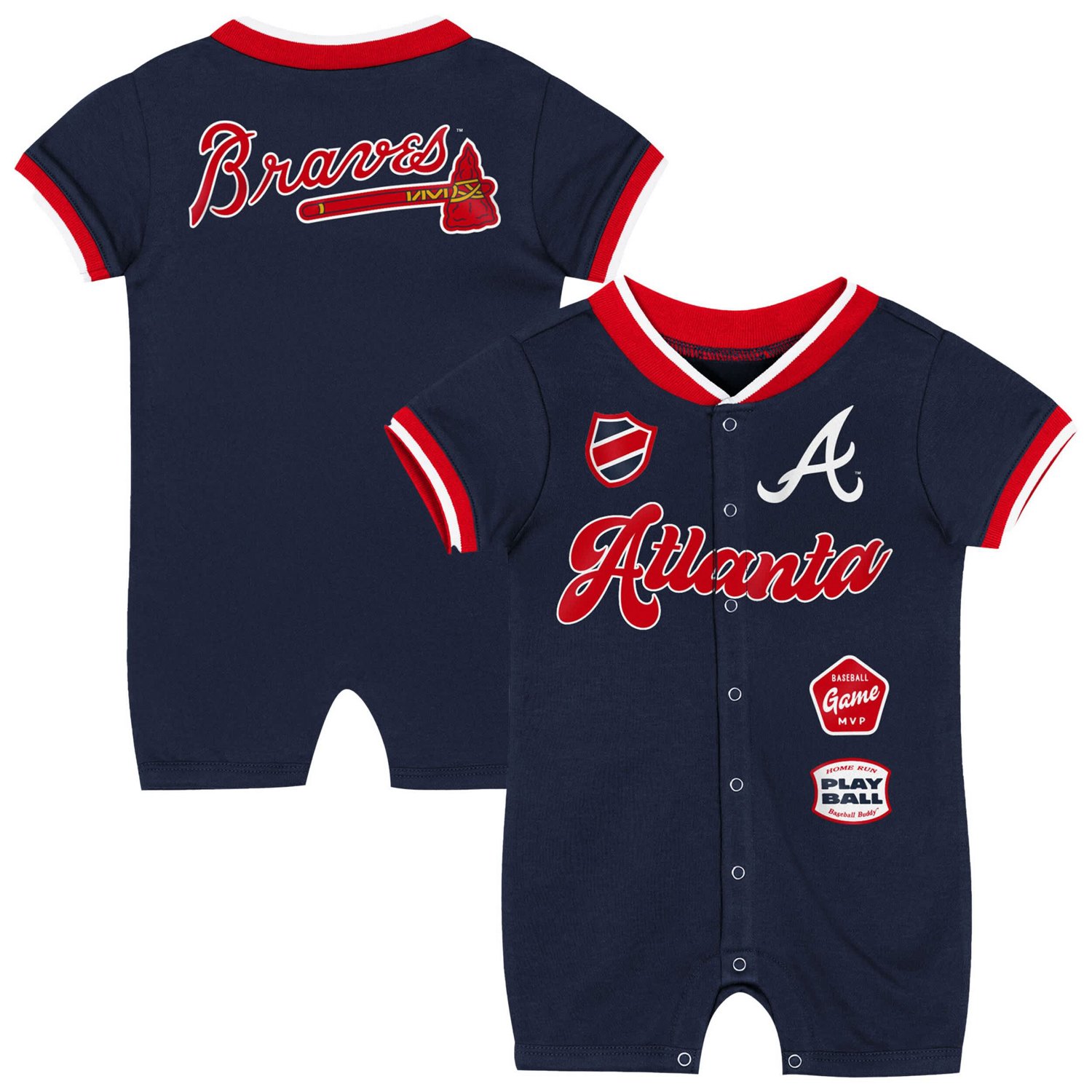 Outerstuff Atlanta Braves Pinch Coverall