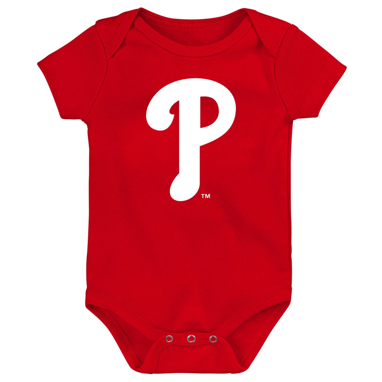 Philadelphia Phillies Slide Home Three-Pack Bodysuit Set - view number 2
