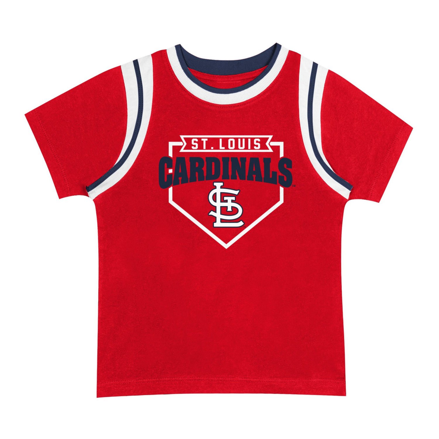 Preschool Fanatics St Louis Cardinals Loaded Base T-Shirt  Shorts Set - view number 2
