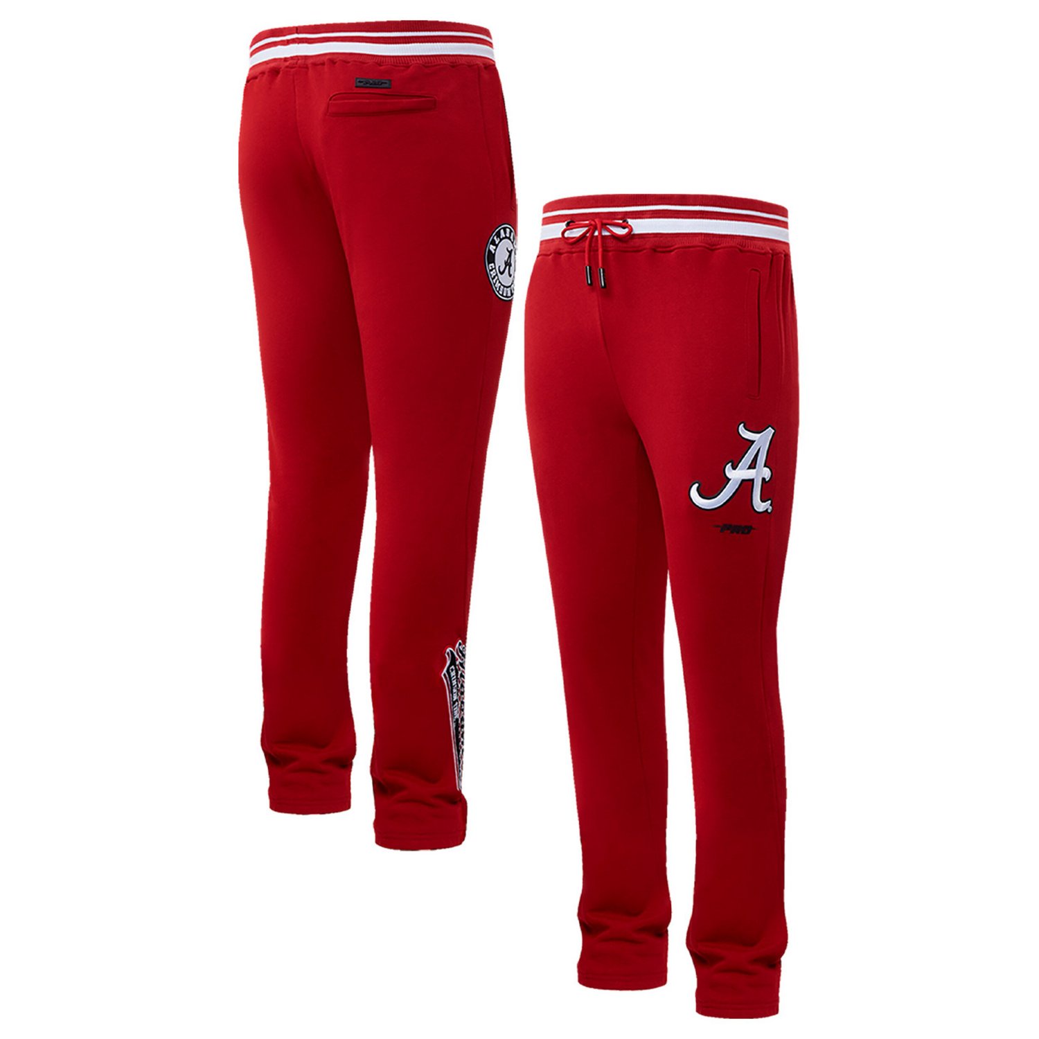 Pro Standard Alabama Tide Script Tail Fleece Sweatpants                                                                          - view number 1