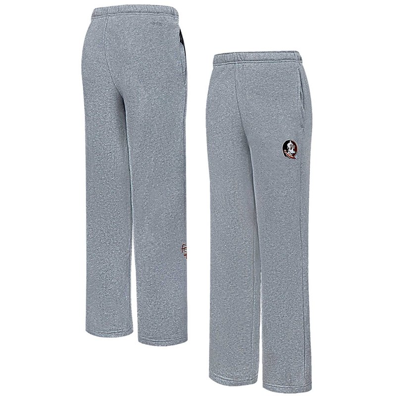 Pro Standard Florida State Seminoles Tonal Neutral Relaxed Fit Fleece Sweatpants Heather Charcoal, Medium - NCAA Women's at Academy Sports