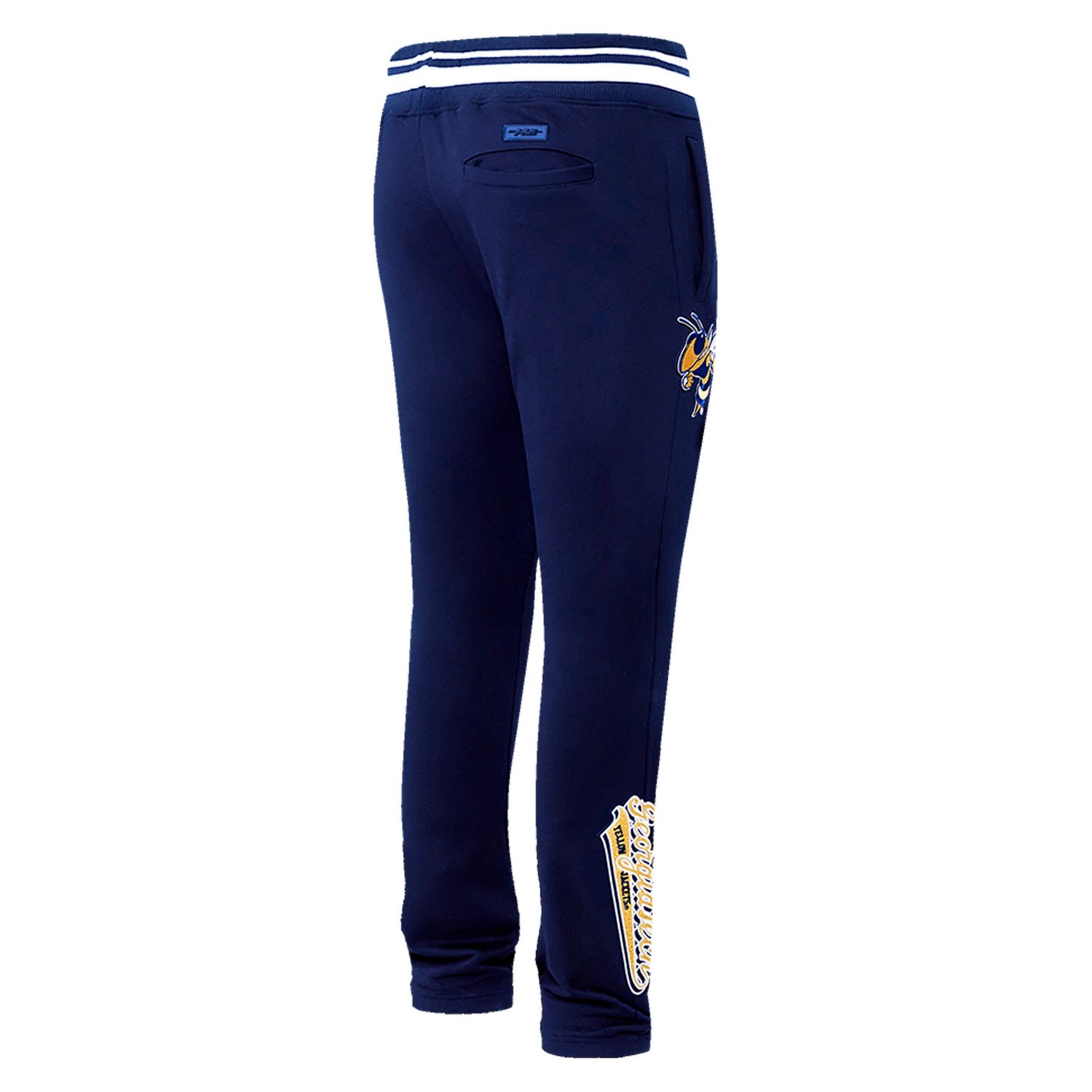 Pro Standard Georgia Tech Yellow Jackets Script Tail Fleece Sweatpants - view number 4
