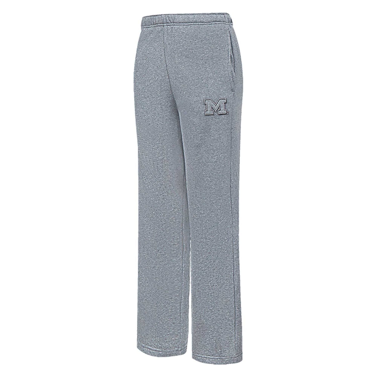 Pro Standard Michigan Wolverines Tonal Neutral Relaxed Fit Fleece Sweatpants                                                     - view number 2