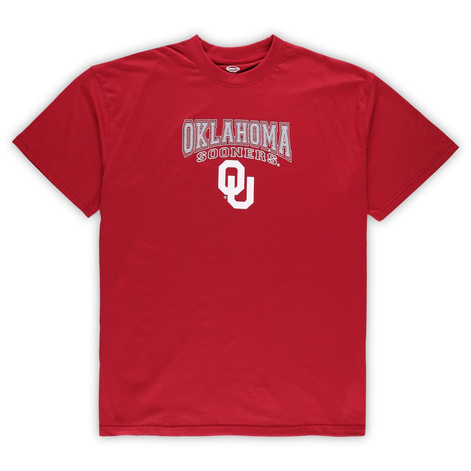 Profile Gray Oklahoma Sooners Big  Tall 2-Pack T-Shirt  Flannel Pants Set - view number 2