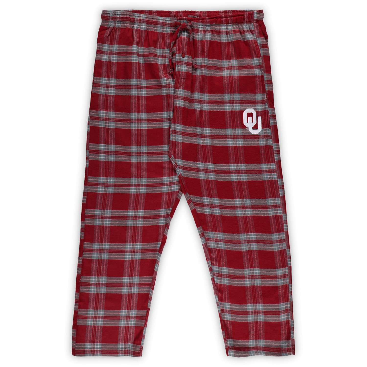 Profile Gray Oklahoma Sooners Big  Tall 2-Pack T-Shirt Flannel Pants Set